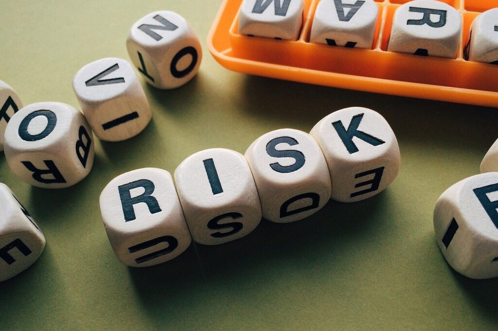 risk, word, letters